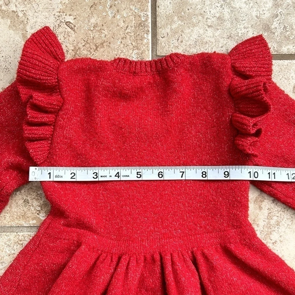 KENSIE GIRL Ruffle Red Dress